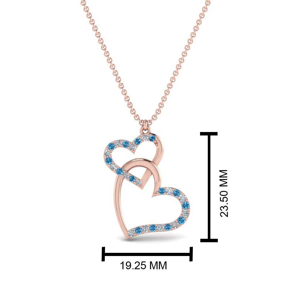 double-heart-diamond-pendant-with-blue-topaz-in-FDPD9270GICBLTO-NL-RG