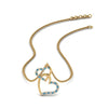 Load image into Gallery viewer, double-heart-diamond-pendant-with-blue-topaz-in-FDPD9270GICBLTO-NL-YG