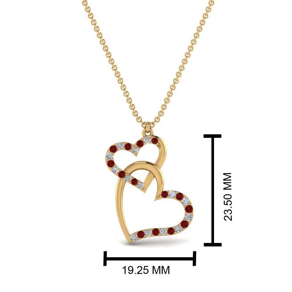 double-heart-diamond-pendant-with-ruby-in-FDPD9270GRUDR-NL-YG