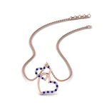 Load image into Gallery viewer, double-heart-diamond-pendant-with-sapphire-in-FDPD9270GSABL-NL-RG
