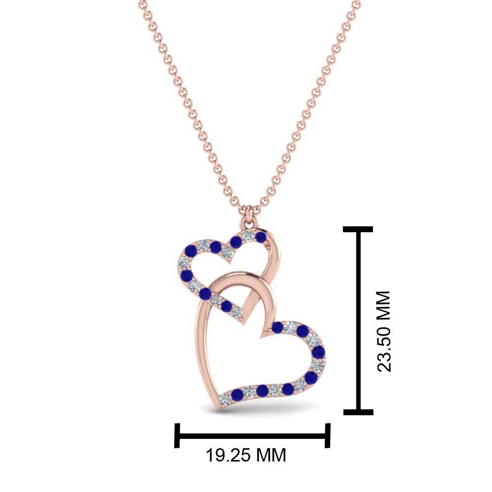 double-heart-diamond-pendant-with-sapphire-in-FDPD9270GSABL-NL-RG