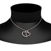 Load image into Gallery viewer, double-heart-open-pendant-with-black-diamonds-in-FDPD10806-GBLACK-NL-RG.jpg