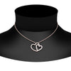 Load image into Gallery viewer, double-heart-open-pendant-with-diamonds-in-FDPD10806-NL-RG.jpg