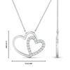 Load image into Gallery viewer, double-heart-open-pendant-with-diamonds-in-FDPD10806-NL-WG.jpg