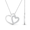 Load image into Gallery viewer, double-heart-open-pendant-with-diamonds-in-FDPD10806-NL-WG.jpg
