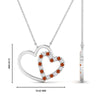 Load image into Gallery viewer, double-heart-open-pendant-with-orange-sapphire-in-FDPD10806-GSAOR-NL-WG.jpg