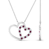 Load image into Gallery viewer, double-heart-open-pendant-with-pink-sapphire-in-FDPD10806-GSADRPI-NL-WG.jpg