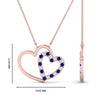 Load image into Gallery viewer, double-heart-open-pendant-with-sapphire-in-FDPD10806-GSABL-NL-RG.jpg