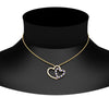 Load image into Gallery viewer, double-heart-open-pendant-with-sapphire-in-FDPD10806-GSABL-NL-YG.jpg