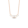 Load image into Gallery viewer, double-infinity-diamond-love-pendant-in-FDPD11291-NL-RG