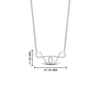 Load image into Gallery viewer, double-infinity-diamond-love-pendant-in-FDPD11291-NL-WG
