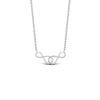 Load image into Gallery viewer, double-infinity-diamond-love-pendant-in-FDPD11291-NL-WG