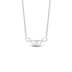Load image into Gallery viewer, double-infinity-diamond-love-pendant-in-FDPD11291-NL-WG
