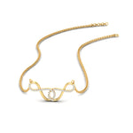 Load image into Gallery viewer, double-infinity-diamond-love-pendant-in-FDPD11291-NL-YG
