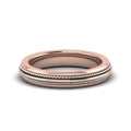 Thumbnail 1 - Double Rope Design 2 Tone Band