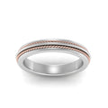 Thumbnail 7 - Double Rope Design 2 Tone Band