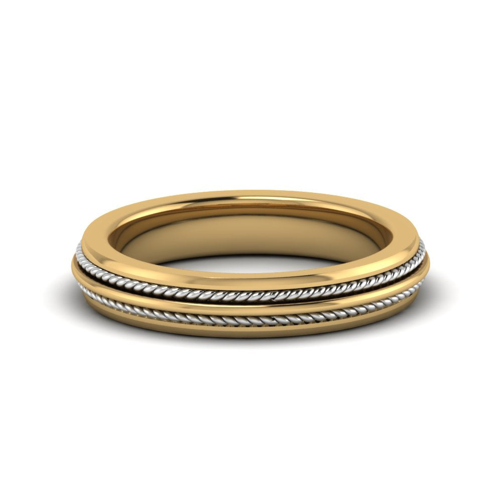 Double Rope Design 2 Tone Band