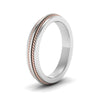 Load image into Gallery viewer, Double Rope Design 2 Tone Band