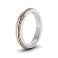 Thumbnail 20 - Double Rope Design 2 Tone Band