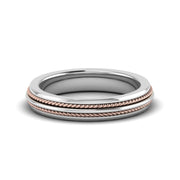 Double Rope Design 2 Tone Band