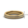 Load image into Gallery viewer, Double Rope Design 2 Tone Band