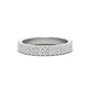 Load image into Gallery viewer, double-row-diamond-eternity-ring-1-ct-in-white-gold-FD11378B-1.00CT-NL-WG