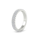 Load image into Gallery viewer, double-row-diamond-eternity-ring-1-ct-in-white-gold-FD11378B-1.00CT-NL-WG
