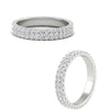 Load image into Gallery viewer, double-row-diamond-eternity-ring-1-ct-in-white-gold-FD11378B-1.00CT-NL-WG