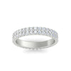 Load image into Gallery viewer, double-row-diamond-eternity-ring-1-ct-in-white-gold-FD11378B-1.00CT-NL-WG