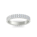 Load image into Gallery viewer, double-row-diamond-eternity-ring-1-ct-in-white-gold-FD11378B-1.00CT-NL-WG
