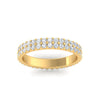 Load image into Gallery viewer, double-row-diamond-eternity-ring-1-ct-in-yellow-gold-FD11378B-1.00CT-NL-YG