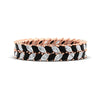 Load image into Gallery viewer, double-row-marquise-black-diamond-wedding-band-in-rose-gold-fd11532mqbgblack-nl-rg.jpg