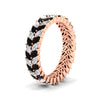 Load image into Gallery viewer, double-row-marquise-black-diamond-wedding-band-in-rose-gold-fd11532mqbgblack-nl-rg.jpg