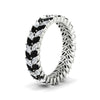 Load image into Gallery viewer, double-row-marquise-black-diamond-wedding-band-in-white-gold-fd11532mqbgblack-nl-wg.jpg