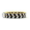 Load image into Gallery viewer, double-row-marquise-black-diamond-wedding-band-in-yellow-gold-fd11532mqbgblack-nl-yg.jpg