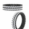 Load image into Gallery viewer, double-row-marquise-diamond-wedding-band-in-black-gold-fd11532mqb-nl-bg.jpg