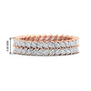 Load image into Gallery viewer, double-row-marquise-diamond-wedding-band-in-rose-gold-fd11532mqb-nl-rg.jpg