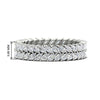 Load image into Gallery viewer, double-row-marquise-diamond-wedding-band-in-white-gold-fd11532mqb-nl-wg.jpg