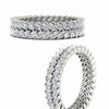 Load image into Gallery viewer, double-row-marquise-diamond-wedding-band-in-yellow-gold-fd11532mqb-nl-yg.jpg