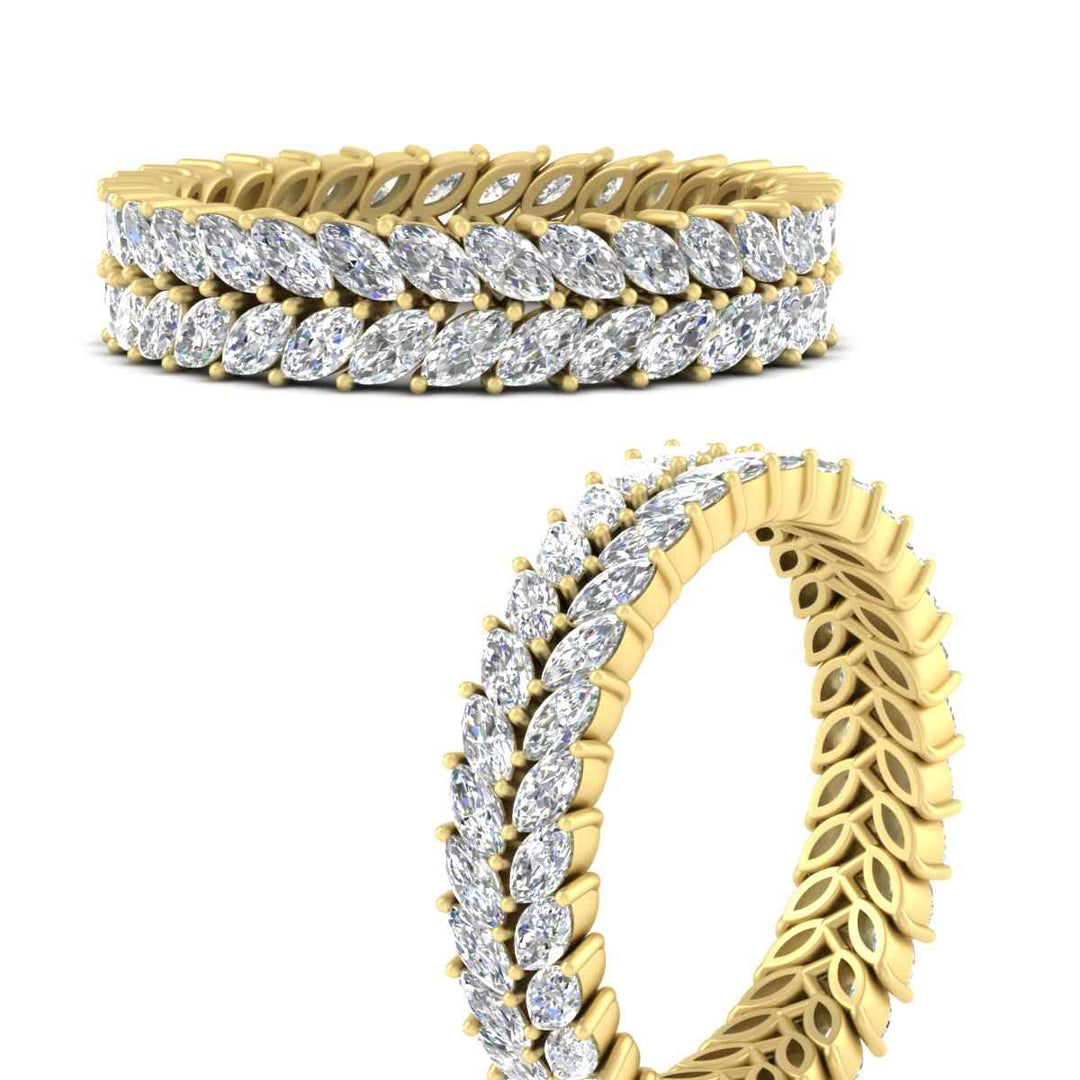 double-row-marquise-diamond-wedding-band-in-yellow-gold-fd11532mqbangle3-nl-yg
