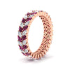 Load image into Gallery viewer, Double Row Marquise Band