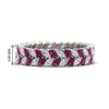 Load image into Gallery viewer, Double Row Marquise Band