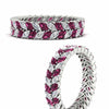 Load image into Gallery viewer, Double Row Marquise Band