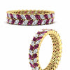 Load image into Gallery viewer, Double Row Marquise Band