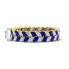 Load image into Gallery viewer, double-row-marquise-sapphire-wedding-band-in-yellow-gold-fd11532mqbgsabl-nl-yg.jpg