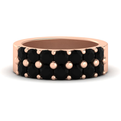 double-row-shared-prong-black-diamond-wedding-band-in-rose-gold-FD11382BGBLACK-1.50CT-NL-RG