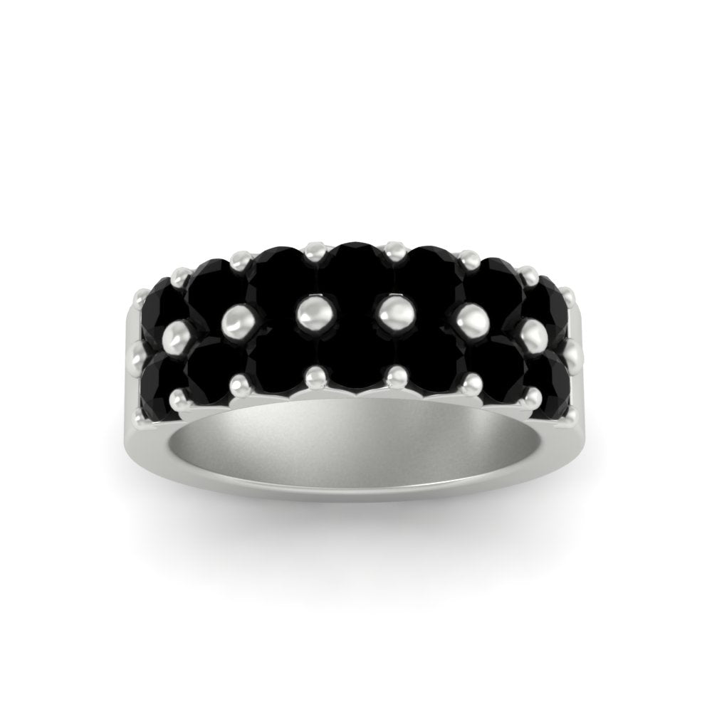 double-row-shared-prong-black-diamond-wedding-band-in-white-gold-FD11382BGBLACKANGLE5-1.50CT-NL-WG
