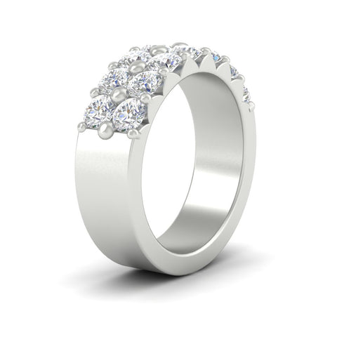 double-row-shared-prong-diamond-wedding-band-in-white-gold-FD11382BANGLE2-1.50CT-NL-WG