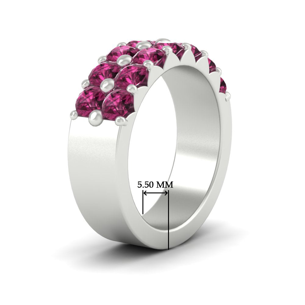 double-row-shared-prong-pink-sapphire-wedding-band-in-white-gold-FD11382BGSADRPIANGLE2-1.50CT-NL-WG-HW
