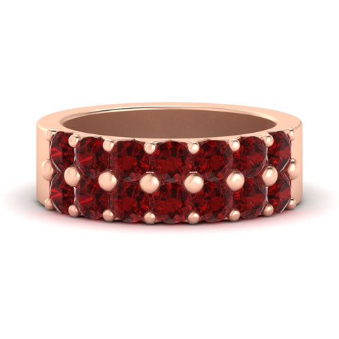 double-row-shared-prong-ruby-wedding-band-in-rose-gold-FD11382BGRUDR-1.50CT-NL-RG